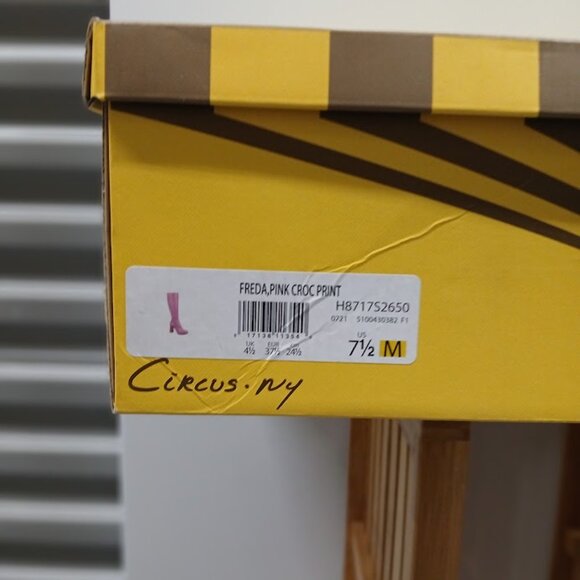 CIRCUS BY SAM EDELMAN Freda High Shaft Boot size 7.5 Stuninng PINK NEW - Picture 7 of 7
